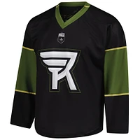 Men's Black/Green Rochester Knighthawks Replica Jersey