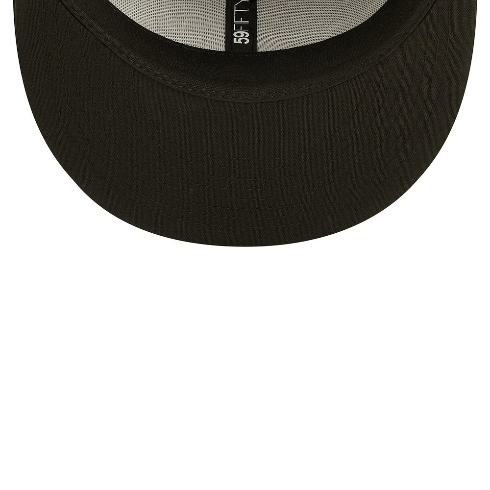 Men's New Era Black Rochester Red Wings Authentic Collection Team Alternate 59FIFTY Fitted Hat