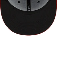 Men's New Era Black Rochester Red Wings Home Authentic Collection 59FIFTY Fitted Hat