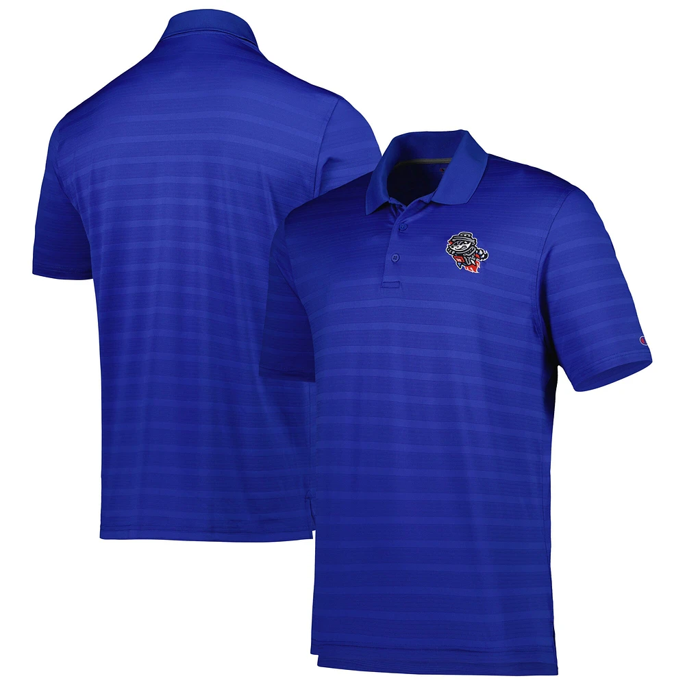 Polo Champion Royal Rocket City Trash Pandas texturé uni pour homme