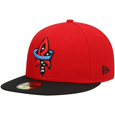 NWE RCTPANDAS RED ALT2 MIB AUTHENTIC COLLECTION 59FIFTY HATMENHIC