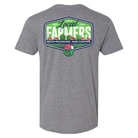 Men's Trackhouse Racing Team Collection Heather Gray Ross Chastain Melon Man T-Shirt