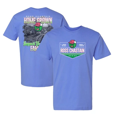 T-shirt bleu clair pour homme de la collection Trackhouse Racing Team Ross Chastain Melon Man