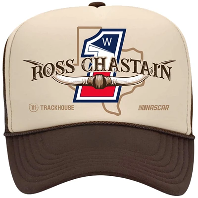 Casquette ajustable avec nom et numéro Ross Chastain Busch Light pour homme de la collection Trackhouse Racing Team