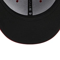 Men's New Era Navy/Red Round Rock Express Marvel x Minor League 59FIFTY Fitted Hat