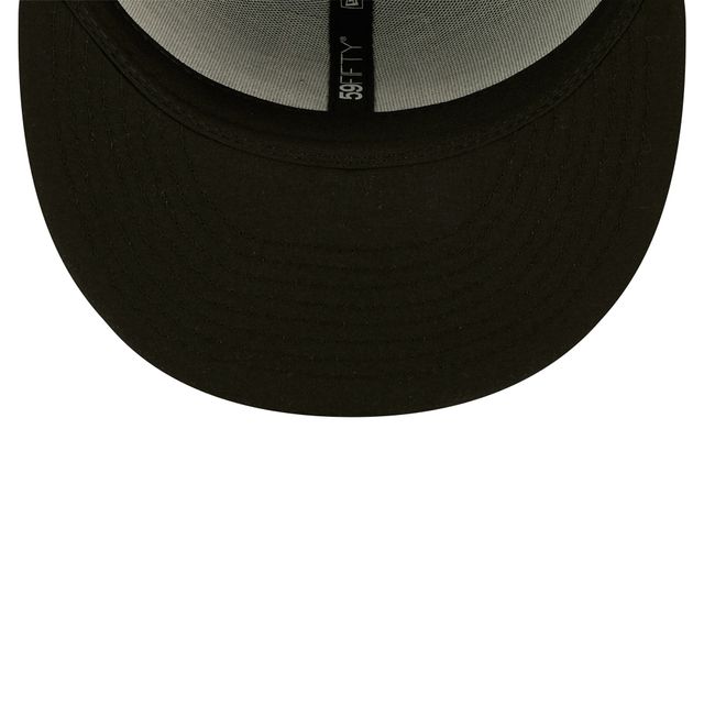 Casquette ajustée pour homme Round Rock Express Authentic Collection Team Home 59FIFTY New Era bleu marine