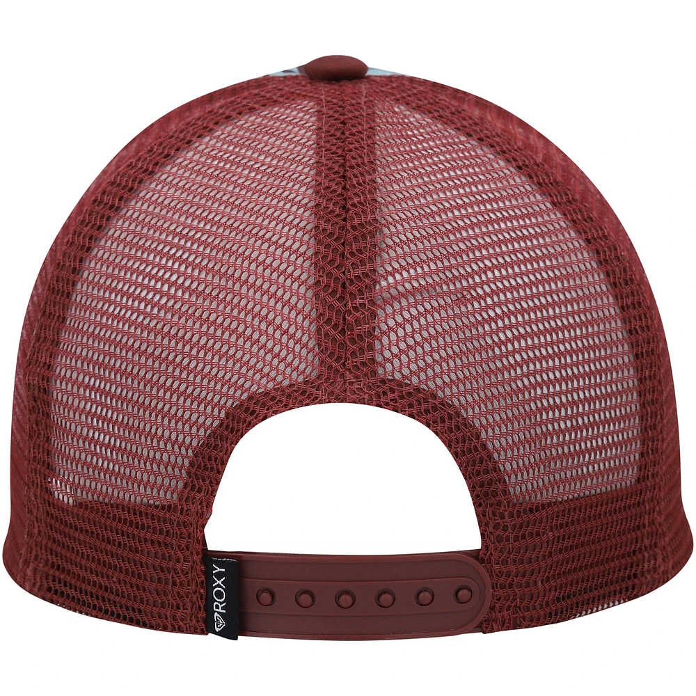 Women's Roxy Brown Beautiful Morning Trucker Adjustable Hat