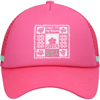 Women's Roxy Pink Dig This Trucker Snapback Hat
