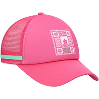 Women's Roxy Pink Dig This Trucker Snapback Hat