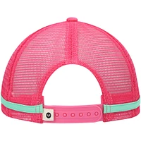Women's Roxy Pink Dig This Trucker Snapback Hat