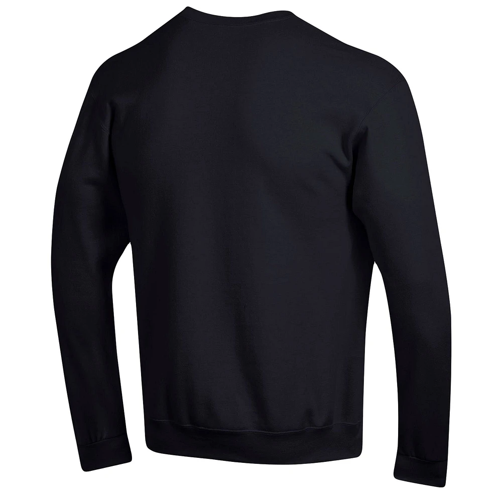 Men's Champion Black Rutgers Scarlet Knights Arch Pill Sweatshirt