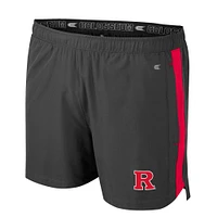 Men's Colosseum Charcoal Rutgers Scarlet Knights Langmore Shorts