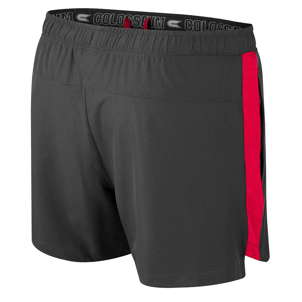 Men's Colosseum Charcoal Rutgers Scarlet Knights Langmore Shorts