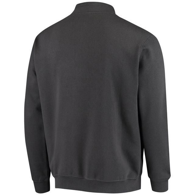 Veste Colosseum Charcoal Rutgers Scarlet Knights Tortugas Logo Quarter-Zip pour homme