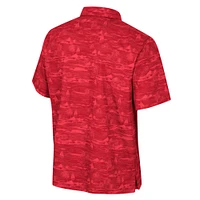 Men's Colosseum Scarlet Rutgers Knights Ozark Button-Up Shirt