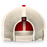 Men's Top of the World Scarlet Rutgers Scarlet Knights Refined Trucker Adjustable Hat