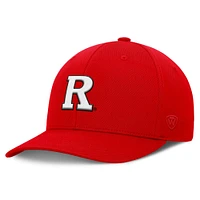 Men's Top of the World  Scarlet Rutgers Knights Reflex Logo Flex Hat