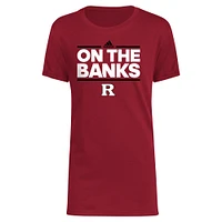 Youth adidas Scarlet Rutgers Knights Basic Dassler T-Shirt