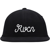 Casquette RVCA Evan Mock Sorry Snapback pour homme noire