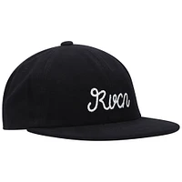 Casquette RVCA Evan Mock Sorry Snapback pour homme noire