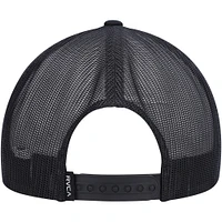 Men's RVCA Black VA All the Way Trucker - Snapback Hat