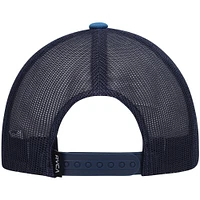 Men's RVCA Blue/Navy All The Way Snapback Trucker Hat