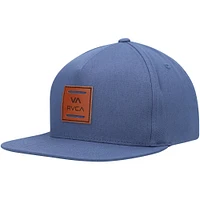RVCA Blue All the Way pour hommes - Casquette Snapback