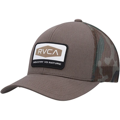 Casquette Snapback Mission Trucker marron RVCA pour hommes