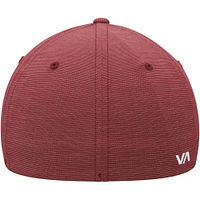 Men's RVCA Burgundy Shane - Flex Hat
