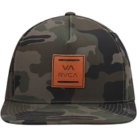 Men's RVCA Camo All The Way Snapback Hat