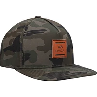 Men's RVCA Camo All The Way Snapback Hat