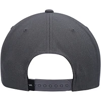 Men's RVCA Charcoal Layover Snapback Hat