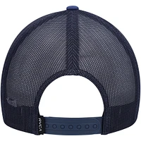 Men's RVCA Navy Logo Ticket Trucker III - Snapback Hat