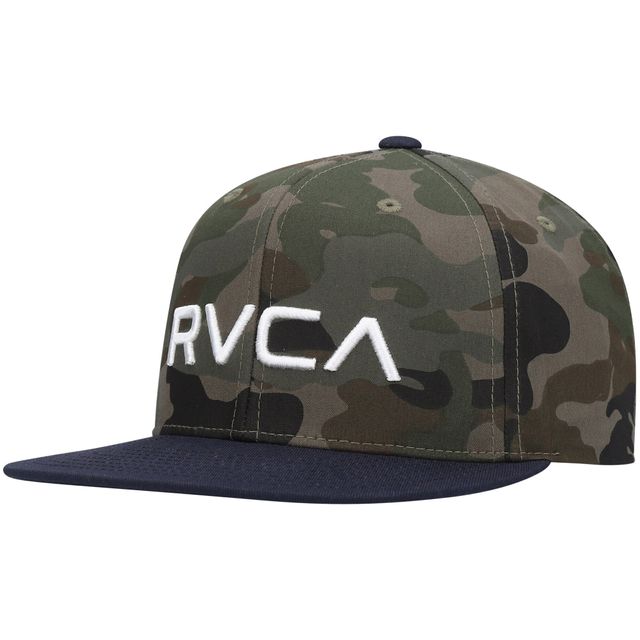 BII RVCB CAMO MARINE RVCA JEUNESSE TWILL SNAPBACK CAN HATYTH