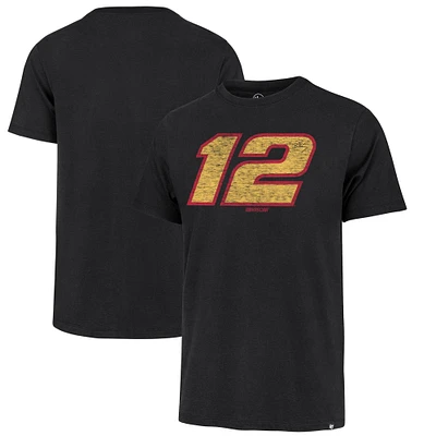 T-shirt noir '47 Ryan Blaney pour hommes, numéro de pilote Franklin