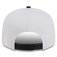 Casquette à visière plate New Era blanche/noire Ryan Blaney 9FIFTY pour homme