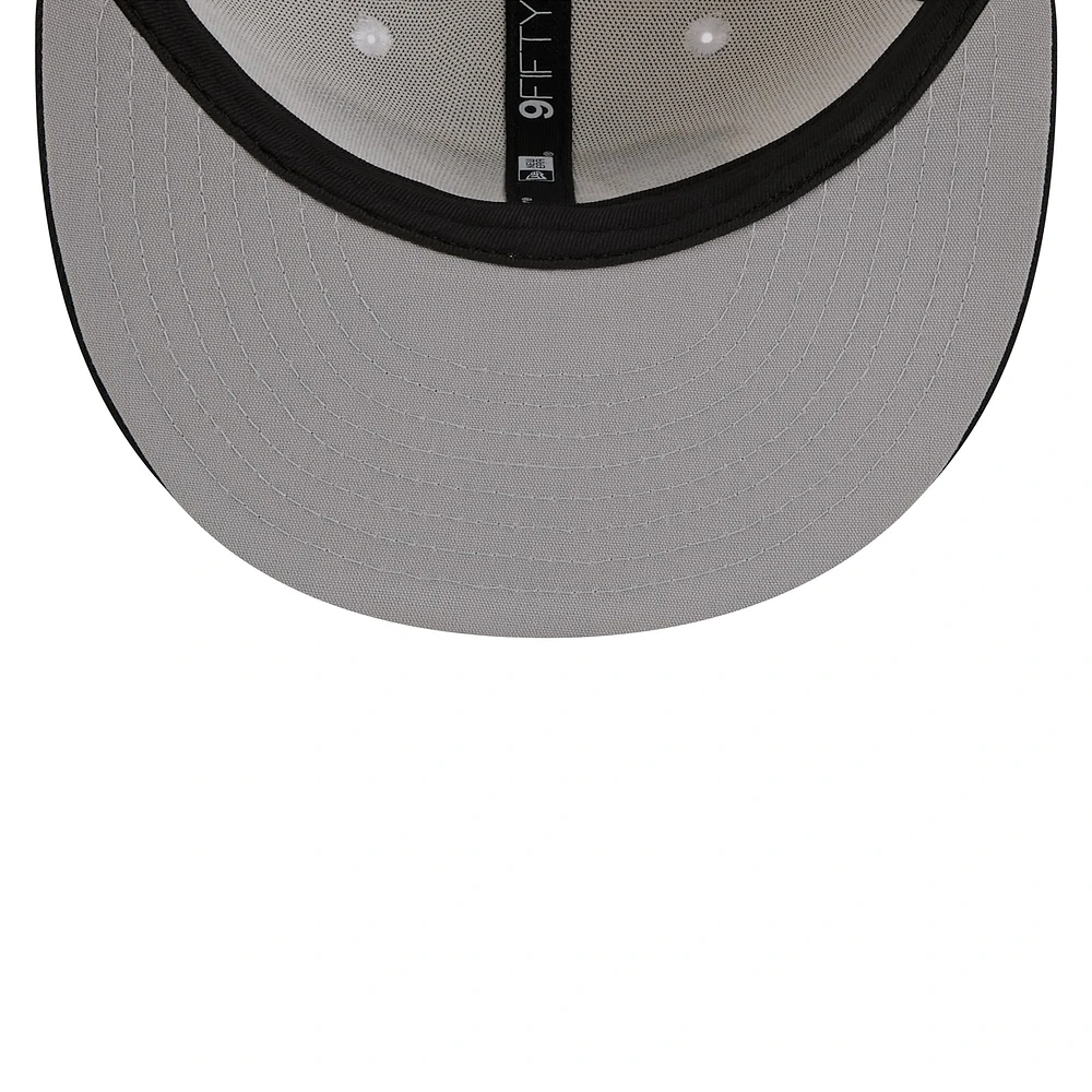 Casquette à visière plate New Era blanche/noire Ryan Blaney 9FIFTY pour homme