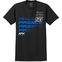 T-shirt noir pour homme avec logo Ryan Preece