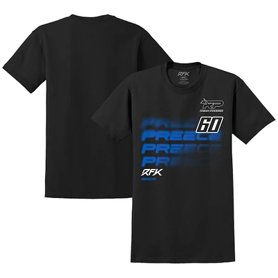 T-shirt noir pour homme avec logo Ryan Preece