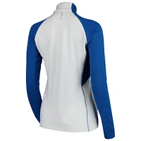 Women's RLX White 2018 Ryder Cup Trophy Collection Raglan Half-Zip Pullover Jacket