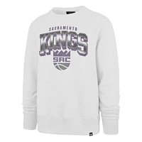Men's '47 White Sacramento Kings Spotlight Headline Pullover Sweatshirt