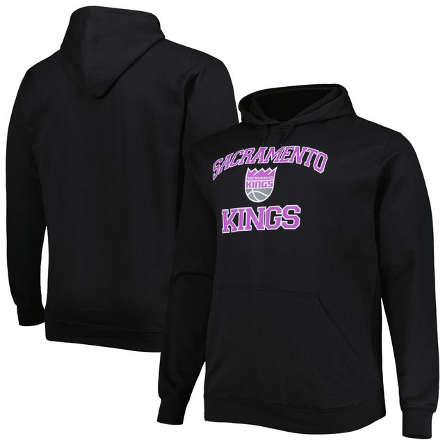 Sweat à capuche noir Sacramento Kings Big & Tall Heart Soul pour homme