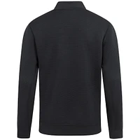 Men's Levelwear  Black Sacramento Kings Accolade Cushion Quarter-Zip Pullover