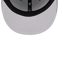 Men's New Era Black Sacramento Kings 59FIFTY Fitted Hat