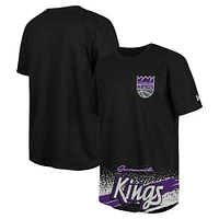 T-shirt classique de sport noir Sacramento Kings New Era pour homme