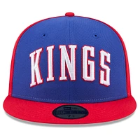 Men's New Era  Blue Sacramento Kings 2024/25 City Edition 59FIFTY Fitted Hat