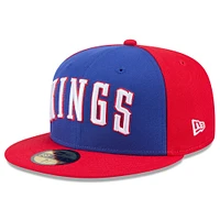 Men's New Era  Blue Sacramento Kings 2024/25 City Edition 59FIFTY Fitted Hat