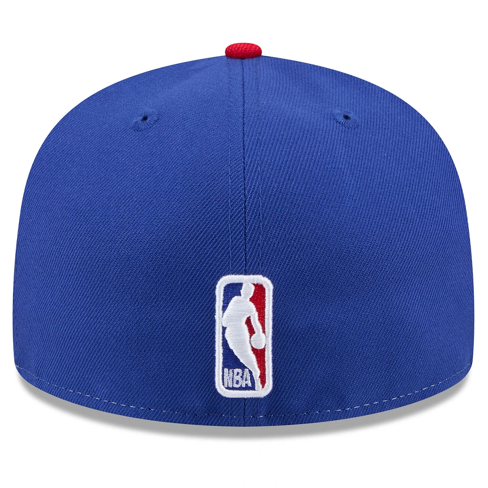Men's New Era  Blue Sacramento Kings 2024/25 City Edition 59FIFTY Fitted Hat