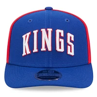 Men's New Era  Blue Sacramento Kings 2024/25 City Edition 9SEVENTY Stretch-Snap Hat