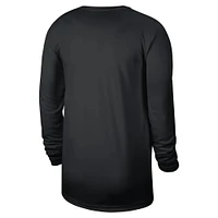 Men's Nike Black Sacramento Kings 2024/25 Legend On-Court Practice Long Sleeve T-Shirt